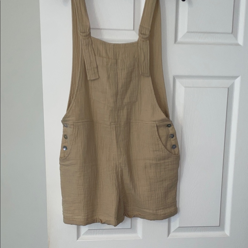 The Normal Brand Khaki Romper